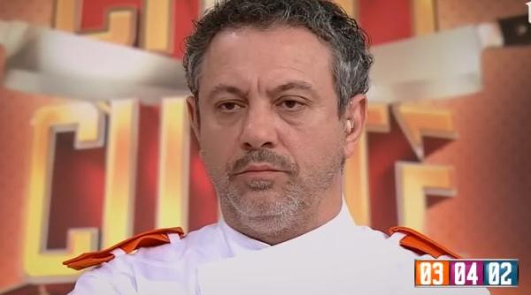 mi a picat cerul in cap sorin bontea nu a mai suportat ce se intampla si a spart ce a nimerit in platoul chefi la cutite video