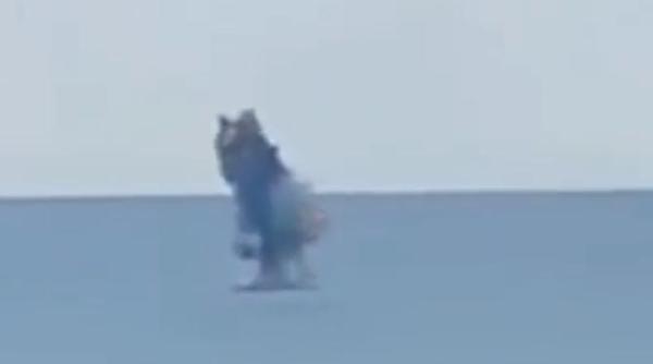 nava ruseasca pavel derjavin avariata de ucraineni in portul sevastopol din crimeea