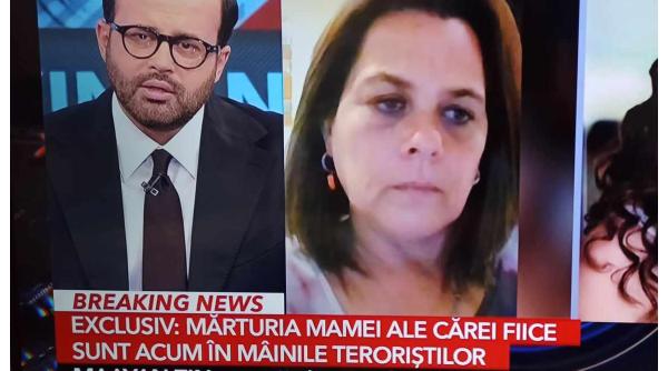 mama ale carei fiice au fost rapite de hamas marturie emotionanta in direct lacrimile imi ies prin piele