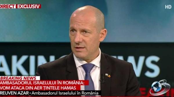ambasadorul israelului in romania detalii de ultima ora despre ofensiva din fasia gaza aceasta operatiune este iminenta