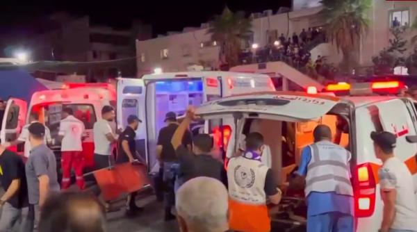 spital bombardat in gaza sute de oameni au murit bogdan chirieac reactiile pe plan mondial sunt devastatoare nu vad ce avantaj ar fi avut israelul