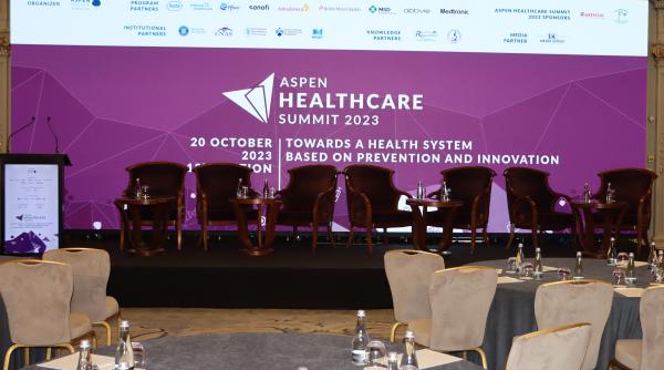 institutul aspen romania organizeaza a 12 a editie a evenimentului aspen healthcare summit 2023 evenimentul va fi transmis live pe dc news si dc medical