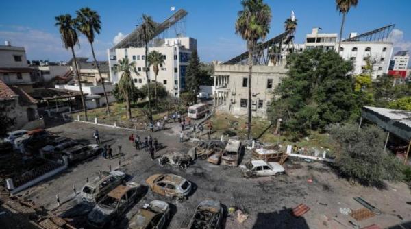 la spitalul din gaza au murit probabil intre 10 si 50 de persoane nu sute o sursa din serviciile europene de informatii a facut dezvaluiri