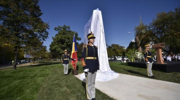 monument dedicat ecaterinei teodoroiu dezvelit la bucuresti figura emblematica a natiunii romane foto