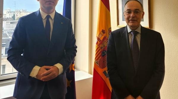 victor negrescu discutii despre aderarea romaniei la spatiul schengen cu secretarul de stat pentru presedintia spaniei la consiliul ue