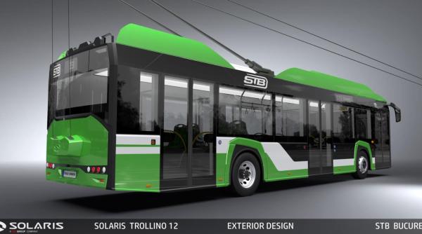 primarul nicusor dan a prezentat troleibuzele pe care le promite bucurestenilor in 2024