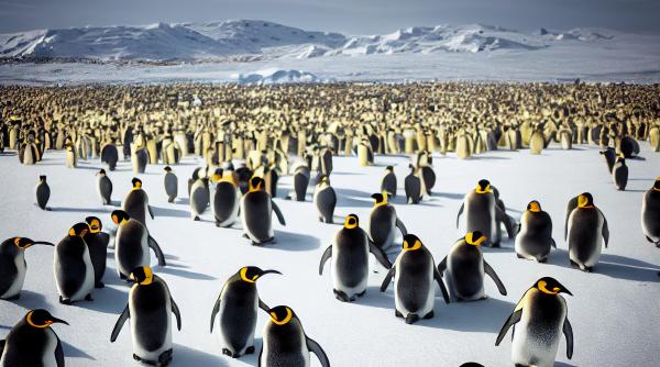 pinguini mumificati de acum 5 000 de ani gasiti in antarctica