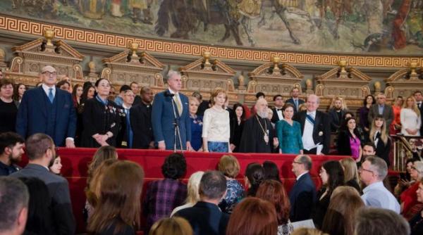 concert caritabil la ateneul roman in prezenta familiei regale a romaniei
