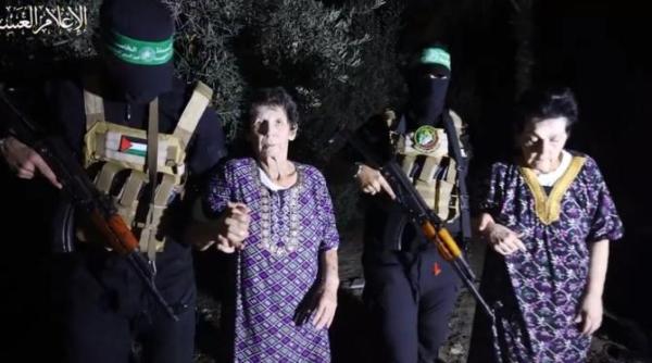 ostatica israeliana eliberata a facut primele declaratii video