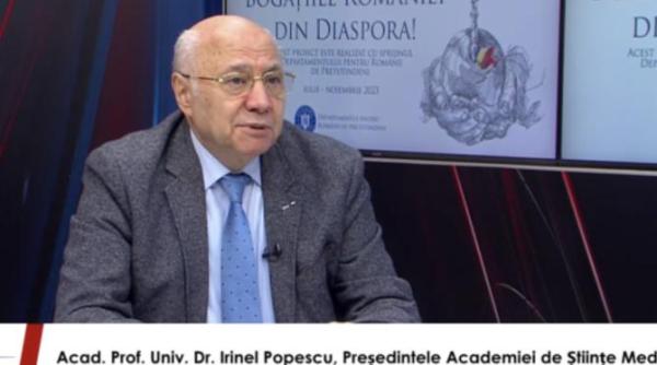 diaspora medicala poate sa ajute enorm romania prof dr irinel popescu vorbeste despre o colaborare cheie