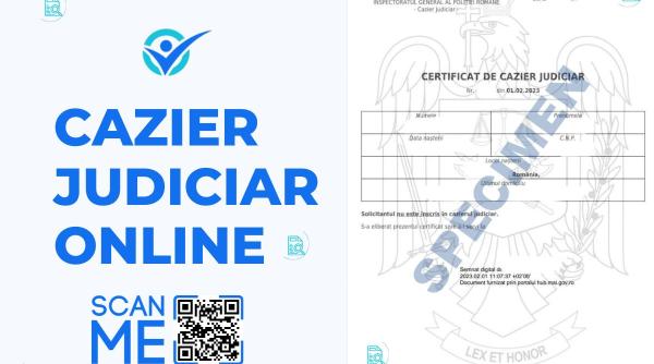 p inovarea procesului de obtinere a cazierului judiciar si a cazierului auto