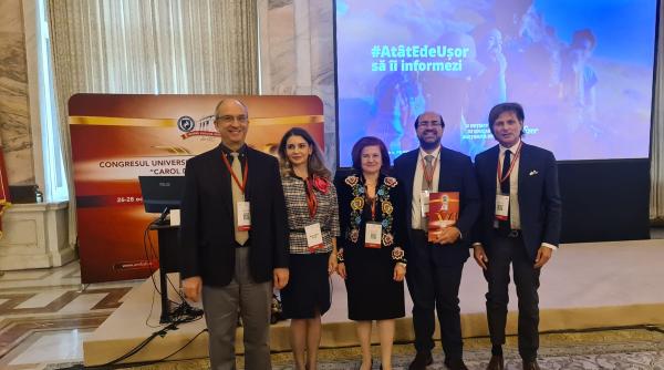 congresul universitatii de medicina si farmacie carol davila bucuresti dr catalina poiana educatia medicala reprezinta pentru noi o prioritate
