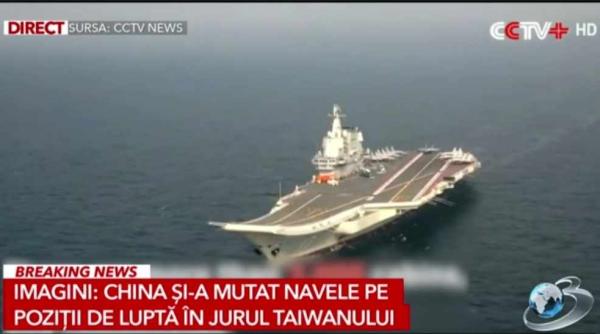 china si a mutat navele pe pozitii de lupta in jurul taiwanului bogdan chirieac nu putem suporta al treilea conflict nici macar sua nu ar putea interveni