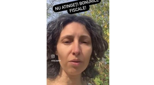 nutritionista ligia pop recomanda sa nu mai punem mana pe bonurile fiscale eventual cu doua degete ca sa nu atingem partea uda a textului care este motivul