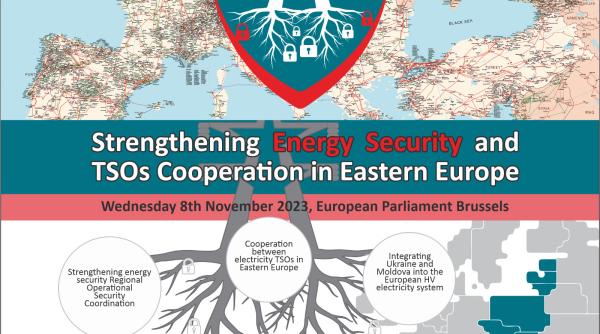 transelectrica eveniment unic in parlamentul european privind consolidarea securitatii energetice si cooperarea operatorilor de transport din europa de est