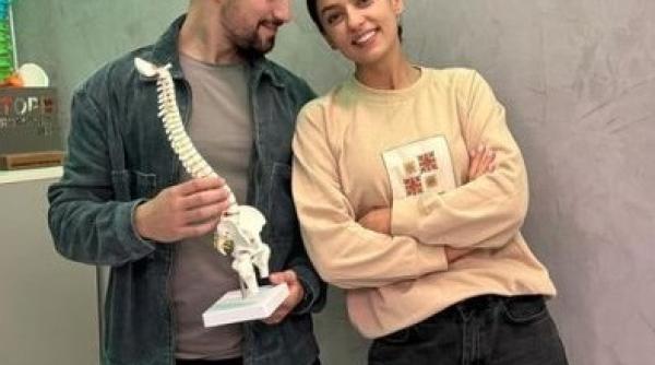vlad gherman si oana mosneagu au ajuns in clinica de fizioterapie o sa tot venim la recuperare