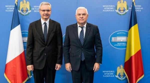 angel tilvar ministrul apararii intrevedere cu nicolas warnery ambasadorul frantei la bucuresti
