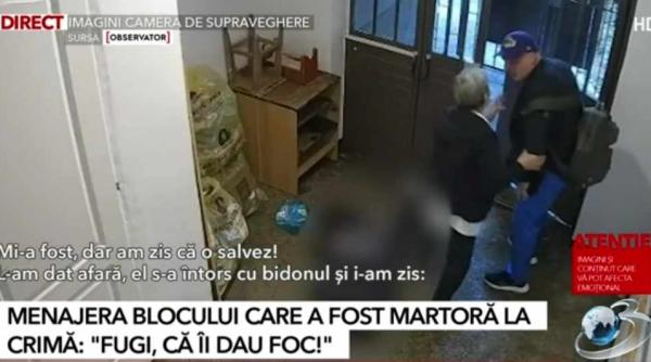 marturia menajerei care a incercat sa o salveze pe femeia incendiata de nepot a dat si pe mine benzina