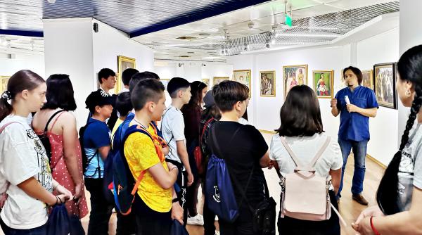 muzeele prin ochii copiilor proiect unic la galati va continua si in 2024