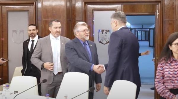 premierul ciolacu vizitat de reprezentantii companiilor din domeniul ingineriei spatiale si al apararii din statele unite ale americii