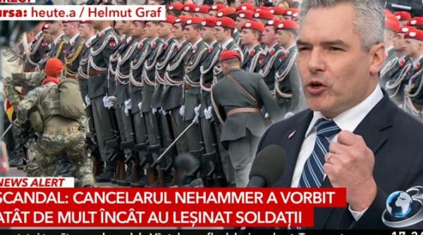 scandal in austria nehammer a vorbit atat de mult la ziua nationala incat au lesinat soldatii este anchetat
