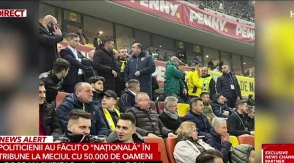 ciolacu si ciuca distanti in tribuna meciului romania elvetia bogdan chirieac separarea asta a partidelor nu mi se pare de bun augur