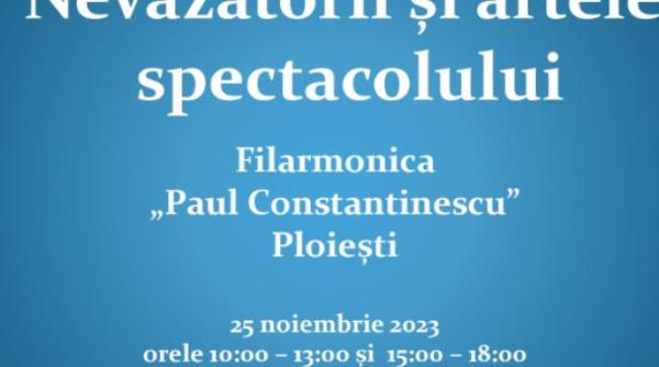 asociatia nevazatorilor din romania organizeaza concursul national nevazatorii si artele spectacolului intrarea este libera