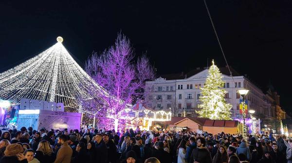 cum arata planeta craciun targul de craciun din cluj napoca foto