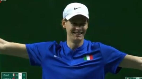 italia calificata in finala cupei davis jannik sinner a obtinut doua victorii in fata lui djokovic