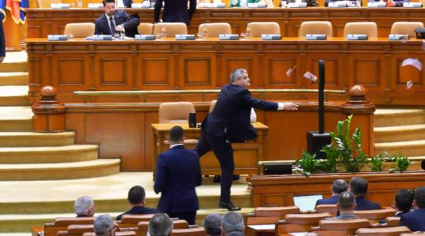 scandal in camera deputatilor mosteanu replici taioase pentru marcel ciolacu simonis amenintari din partea lui george simion