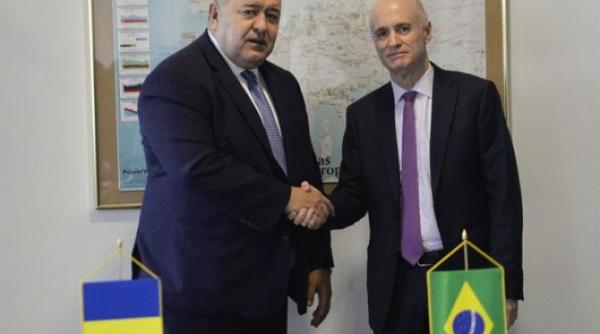 mihai daraban presedintele ccir intalnire cu noul ambasador al republicii federative brazilia in romania