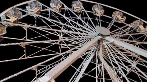 45 de persoane blocate in roata panoramica de la constanta a fost nevoie de interventia isu