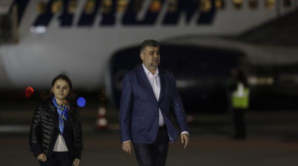 marcel ciolacu incepe vizita de lucru in sua agenda intalnirilor