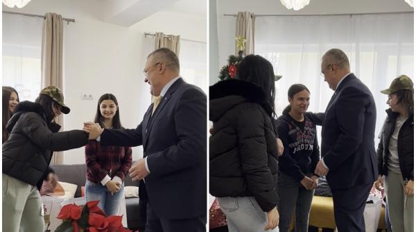 de ziua lui nicolae ciuca a vizitat un centru de copii din ilfov alaturi de hubert thuma presedintele cj