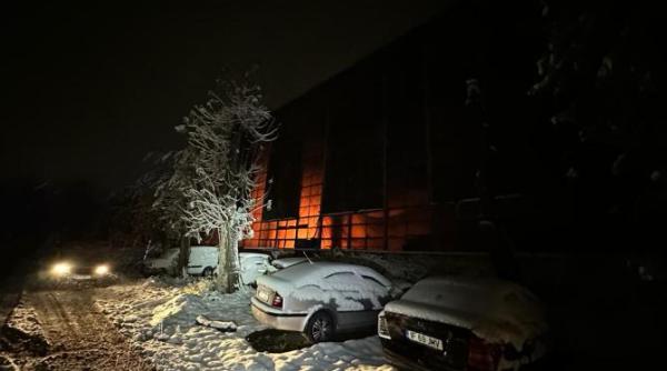 incendiu la o hala situata pe soseaua berceni din sectorul 4