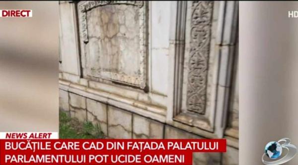 cade tencuiala la palatul parlamentului radu tudor iti rupi picioarele pur si simplu o cladire absolut inutila foto in articol