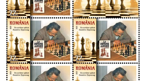 emisiune de timbre la ceas aniversar romfilatelia pune in circulatie mai multe imagini din lumea sahului