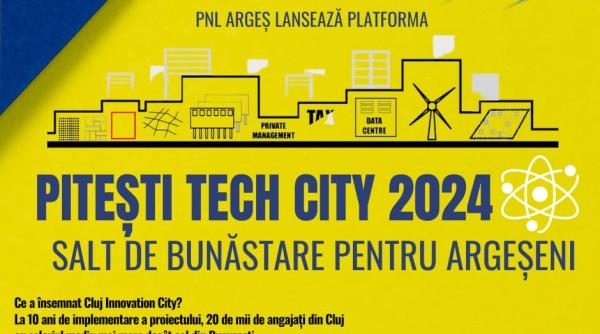pnl arges lanseaza platforma pitesti techcity