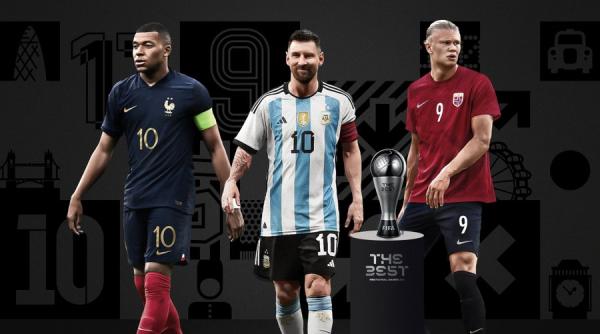 messi haaland si mbappe cei trei magnifici nominalizati la premiul the best fifa 2023