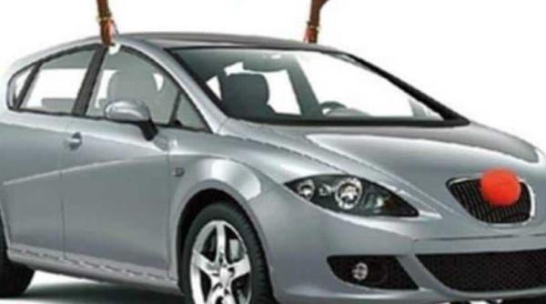 este permis sau nu sa iti pui coarne de ren si nas rosu pe masina momentul in care te poti trezi cu fara talonul auto