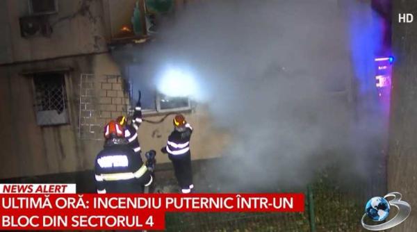 incendiu devastator intr un bloc din sectorul 4 al capitalei am crezut ca murim acolo