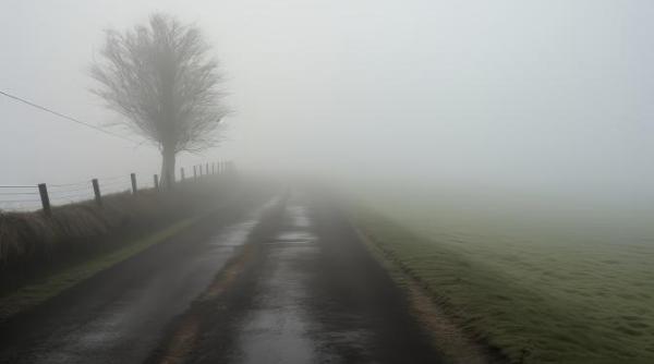 anm alerta meteo de ceata densa si ghetus in patru judete marti dimineata