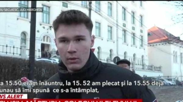 marturia colegului de camera al lui david elevul mort dupa prabusirea internatului din odorheiu secuiesc am fost ultimul cu care a vorbit