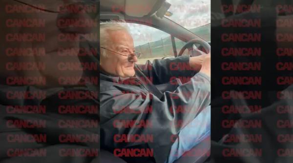 irinel columbeanu filmat la volanul unei masini