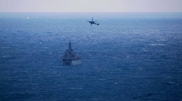 regatul unit a trimis o nava militara spre venezuela in sprijinul guyanei