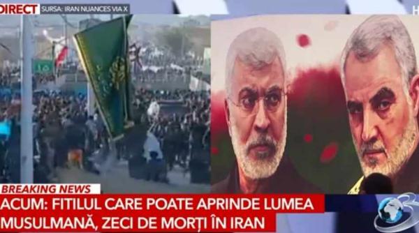 explozie in iran la mormantul lui qassem soleiman sunt cel putin 20 de morti si 50 de raniti