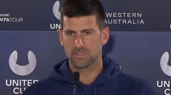 djokovic increzator inainte de australian open in ciuda accidentarii la incheietura mainii