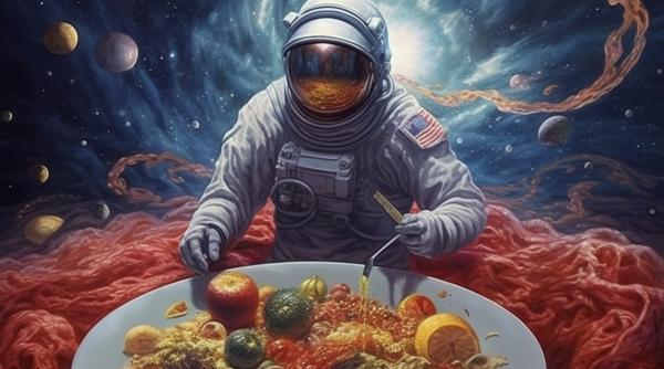 cum arata salata special creata pentru astronautii care vor ajunge pe marte