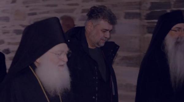 marcel ciolacu a fost pe muntele athos ce i a transmis staretul manastirii vatoped foto