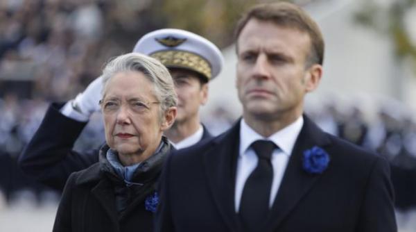 prim ministrul frantei lisabeth borne a demisionat ce reactia a avut presedintele macron